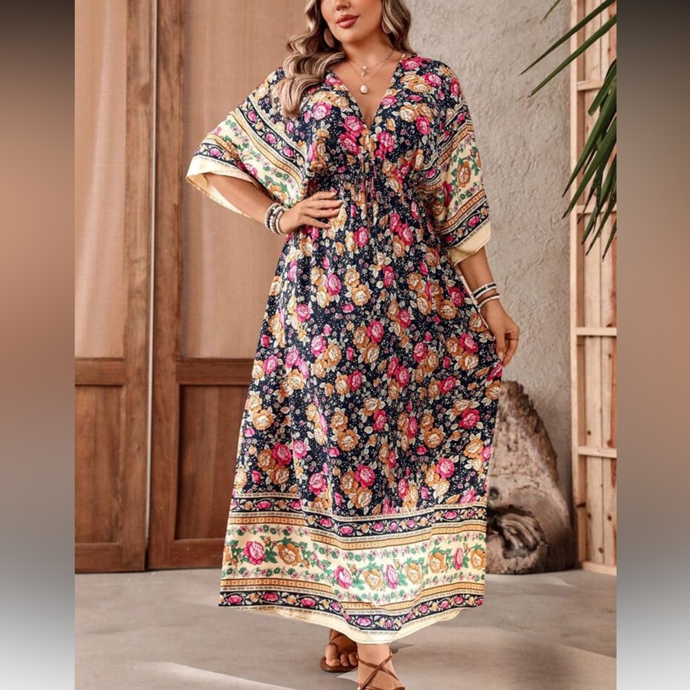 Gorgeous 😍 Boho Floral Maxi Dress - Picture 2 of 5